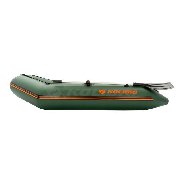 Kolibri KM-260 (Колибри КМ-260) надувная моторная лодка темно-зеленая + книжка, фото kolibri.com.ua №5