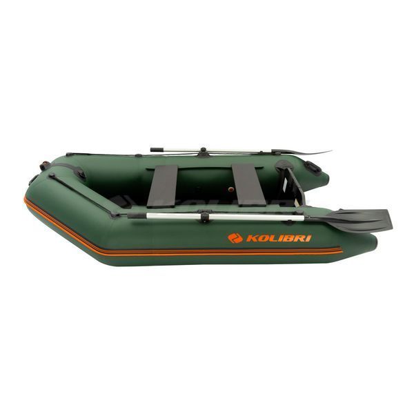 Kolibri KM-260 (Колибри КМ-260) надувная моторная лодка темно-зеленая + книжка, фото kolibri.com.ua №11