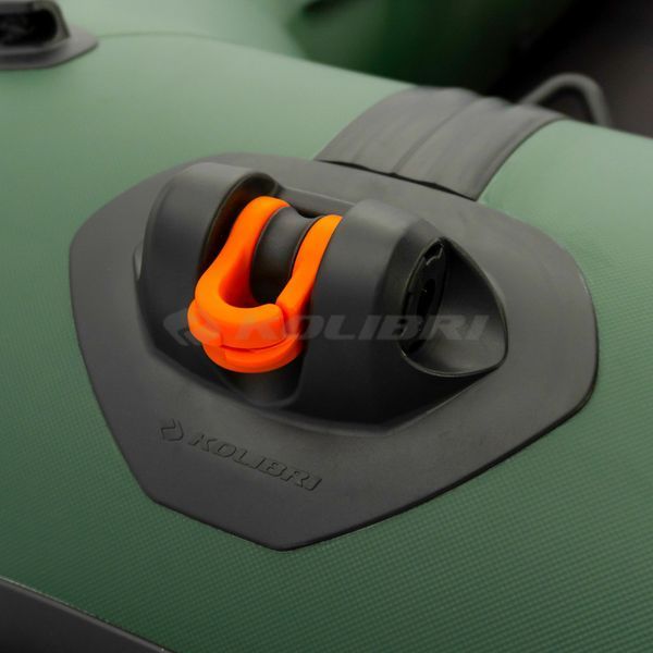 Kolibri KM-260 (Колибри КМ-260) надувная моторная лодка темно-зеленая + книжка, фото kolibri.com.ua №25
