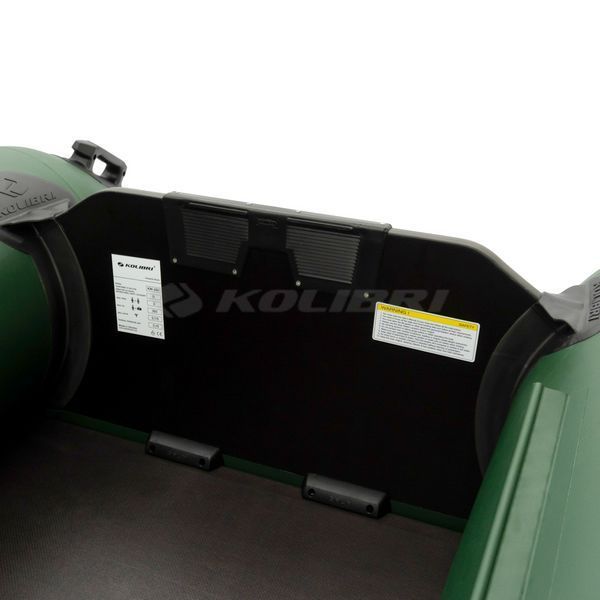 Kolibri KM-260 (Колибри КМ-260) надувная моторная лодка темно-зеленая + книжка, фото kolibri.com.ua №16