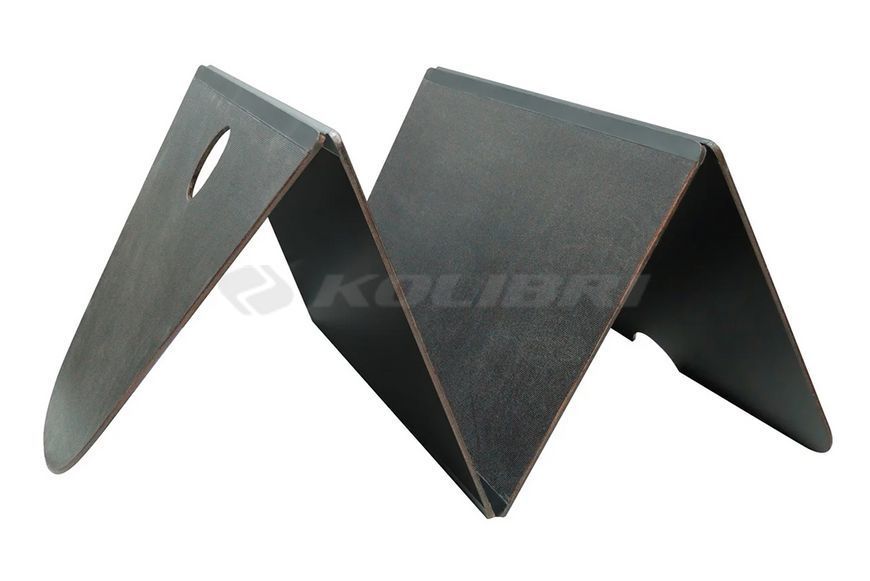 Kolibri KM-280DL Light (Колибри КМ-280ДЛ Лайт) надувная килевая лодка светло-серая (стандарт) + книжка, фото kolibri.com.ua №8