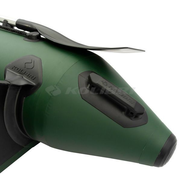 Kolibri KM-280 (Колибри КМ-280) надувная моторная лодка темно-зеленая + коврик, фото kolibri.com.ua №35