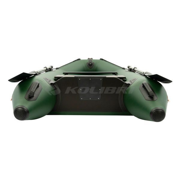 Kolibri KM-280 (Колибри КМ-280) надувная моторная лодка темно-зеленая + коврик, фото kolibri.com.ua №9