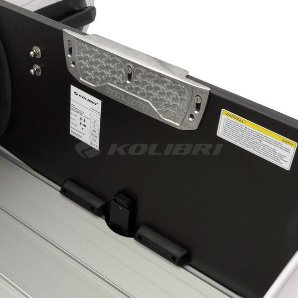 Kolibri KM-330DSL (Колібрі КМ-330ДСЛ) надувний кільовий човен світло-сірий (стандарт) + алюмінієвий пайол, фото kolibri.com.ua №29