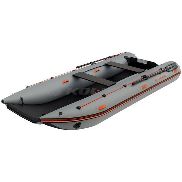 Kolibri KM-420CM (Колібрі КМ-420СМ) надувний моторний катамаран + AirDeck, фото kolibri.com.ua №2
