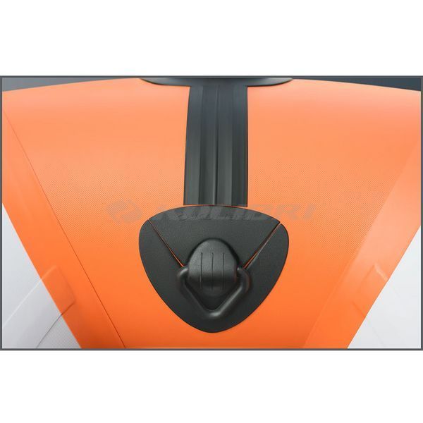 Kolibri KM-330DSL (Колібрі КМ-330ДСЛ) надувний кільовий човен темно-сірий (стандарт) + алюмінієвий пайол, фото kolibri.com.ua №8