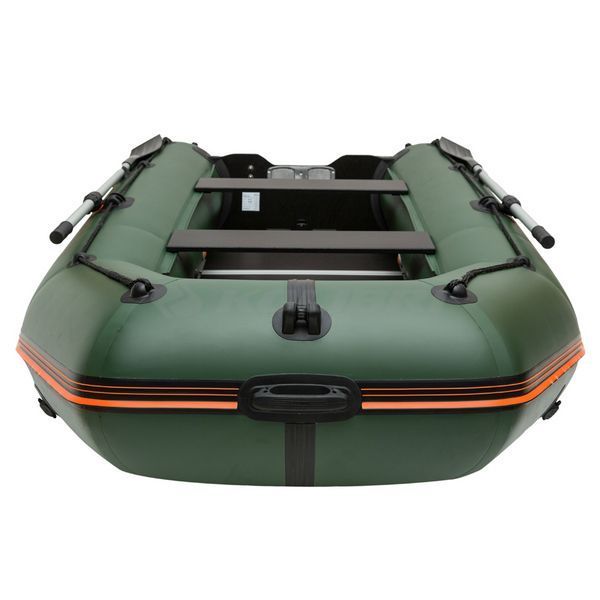 Kolibri KM-330D Profy (Колибри КМ-330Д Профи) надувная килевая лодка темно-зеленая + алюминиевый пайол, фото kolibri.com.ua №4