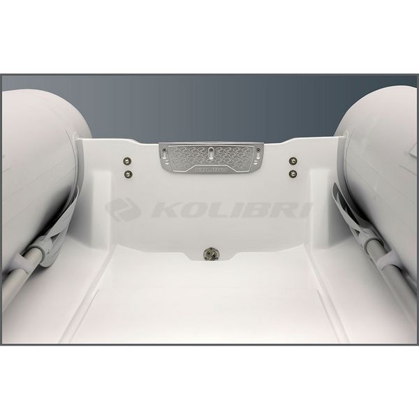 Kolibri Wing LITE W310LT RIB (Колібри Вінг Лайт РІБ В310ЛТ) надувний човен із пластиковим дном, світло-сірий, фото kolibri.com.ua №3
