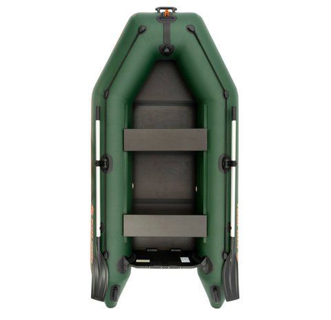 Kolibri KM-280 (Колибри КМ-280) надувная моторная лодка темно-зеленая + книжка, фото kolibri.com.ua №1