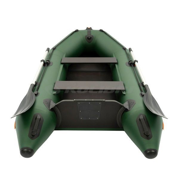 Kolibri KM-280 (Колибри КМ-280) надувная моторная лодка темно-зеленая + книжка, фото kolibri.com.ua №8