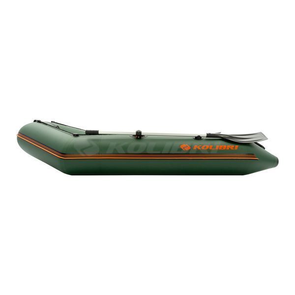 Kolibri KM-280 (Колибри КМ-280) надувная моторная лодка темно-зеленая + книжка, фото kolibri.com.ua №10