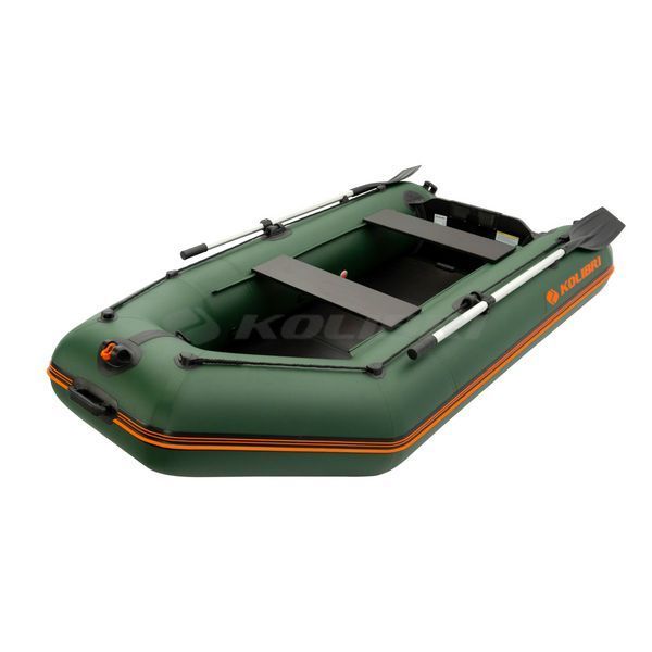 Kolibri KM-280 (Колибри КМ-280) надувная моторная лодка темно-зеленая + книжка, фото kolibri.com.ua №3