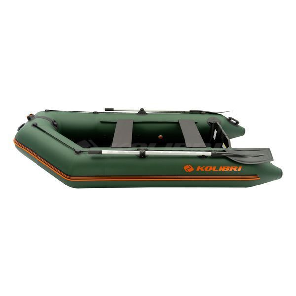 Kolibri KM-280 (Колибри КМ-280) надувная моторная лодка темно-зеленая + книжка, фото kolibri.com.ua №5