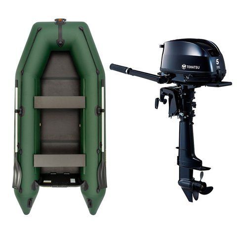 Човен з мотором Kolibri 330 Green Eco, фото kolibri.com.ua №1