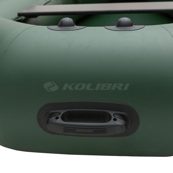 Kolibri K-220T (Колібрі К-220Т) надувний гребний човен темно-зелений, фото kolibri.com.ua №8
