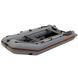 Kolibri KM-330D Profy (Колибри КМ-330Д Профи) надувная килевая лодка темно-серая (стандарт) + алюминиевый пайол, фото kolibri.com.ua №3