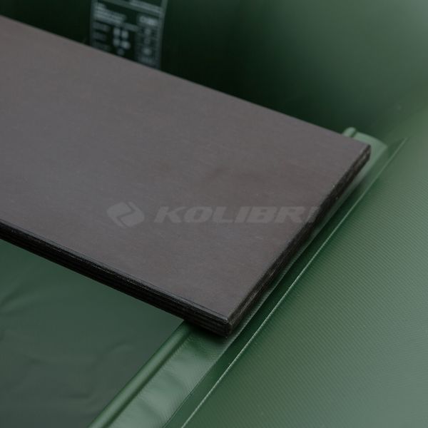 Kolibri K-240T (Колібрі К-240Т) надувний гребний човен темно-зелений, фото kolibri.com.ua №6