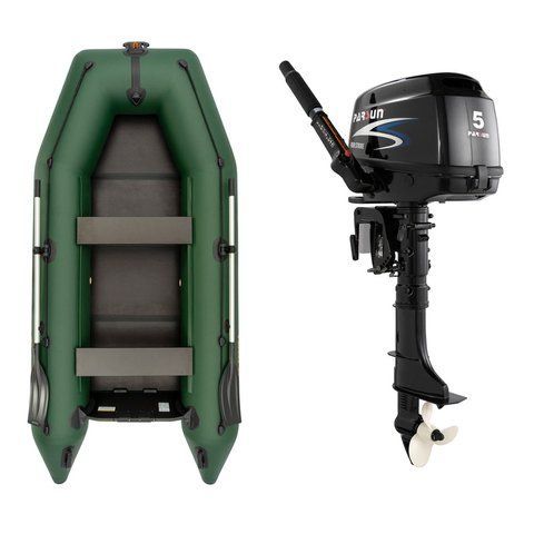 Човен з мотором Kolibri 330 Green Base, фото kolibri.com.ua №1