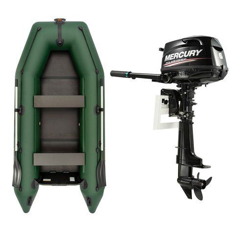 Човен з мотором Kolibri 330 Green Edge, фото kolibri.com.ua №1