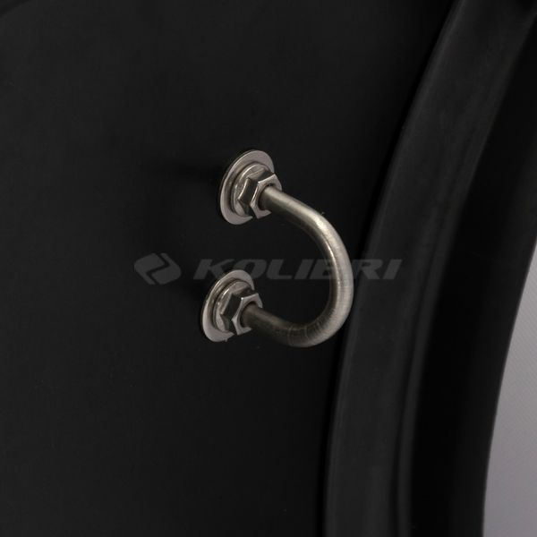 Kolibri KM-360DSL (Колібрі КМ-360ДСЛ) надувний кільовий човен світло-сірий (стандарт) + алюмінієвий пайол, фото kolibri.com.ua №17