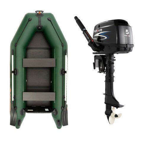 Човен з мотором Kolibri 280 Green Edge, фото kolibri.com.ua №1