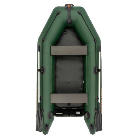 Kolibri KM-280 (Колибри КМ-280) надувная моторная лодка темно-зеленая + AirDeck, фото kolibri.com.ua №1
