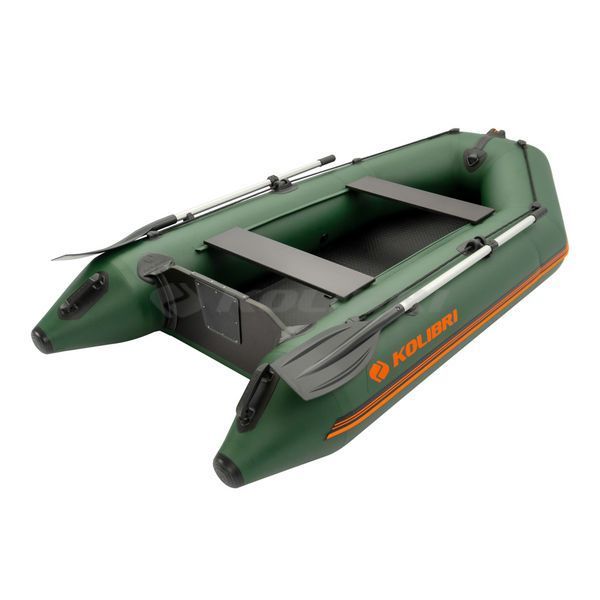 Kolibri KM-280 (Колибри КМ-280) надувная моторная лодка темно-зеленая + AirDeck, фото kolibri.com.ua №10
