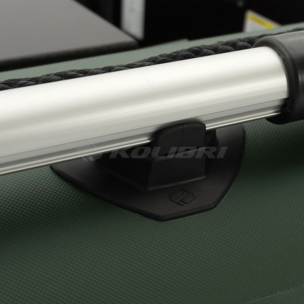 Kolibri KM-280 (Колибри КМ-280) надувная моторная лодка темно-зеленая + AirDeck, фото kolibri.com.ua №30