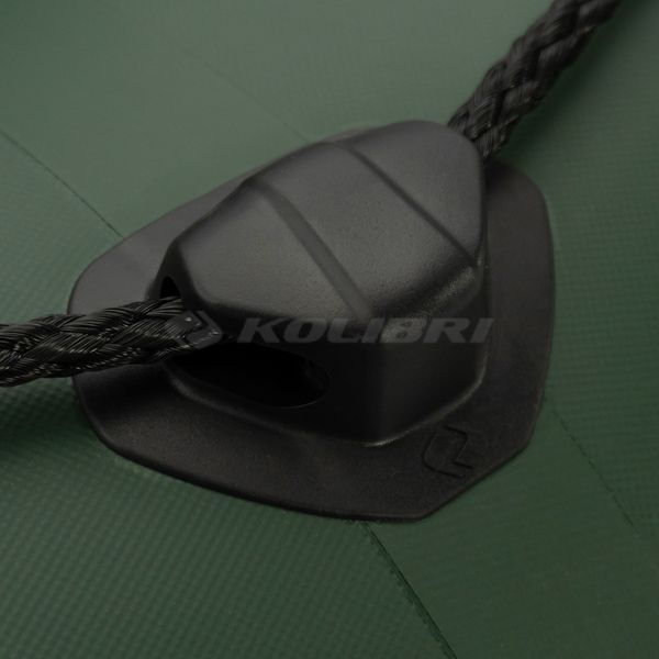 Kolibri KM-280 (Колибри КМ-280) надувная моторная лодка темно-зеленая + AirDeck, фото kolibri.com.ua №20