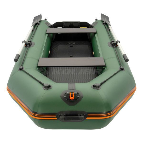 Kolibri KM-280 (Колибри КМ-280) надувная моторная лодка темно-зеленая + AirDeck, фото kolibri.com.ua №6