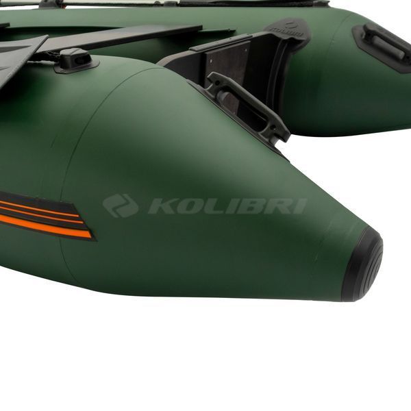 Kolibri KM-300 (Колібрі КМ-300) надувний моторний човен темно-зелений, фото kolibri.com.ua №30