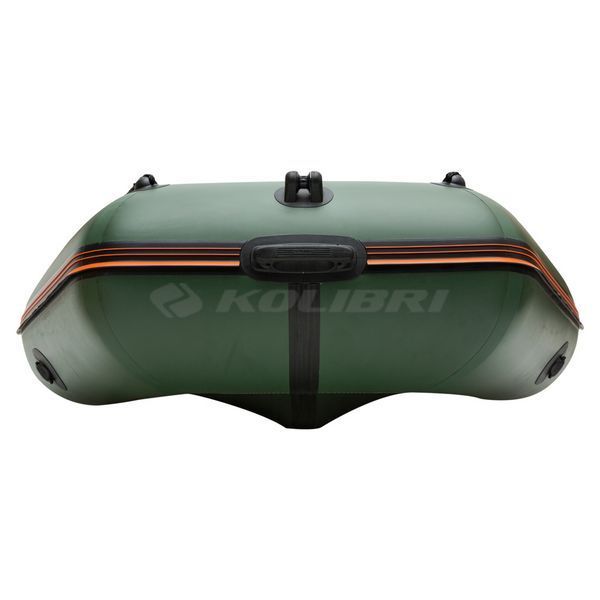 Kolibri KM-360D Profy (Колибри КМ-360Д Профи) надувная килевая лодка темно-зеленая + алюминиевый пайол, фото kolibri.com.ua №8