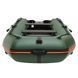 Kolibri KM-360D Profy (Колибри КМ-360Д Профи) надувная килевая лодка темно-зеленая + алюминиевый пайол, фото kolibri.com.ua №7