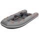 Kolibri Wing LITE W390LT RIB (Колибри Винг Лайт РИБ В390ЛТ) надувная лодка с пластиковым дном, светло-серая, фото kolibri.com.ua №2