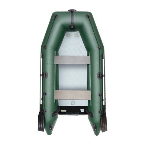 Kolibri KM-300 (Колибри КМ-300) надувная моторная лодка темно-зеленая + AirDeck, фото kolibri.com.ua №1